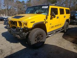 Salvage cars for sale at Austell, GA auction: 2005 Hummer H2