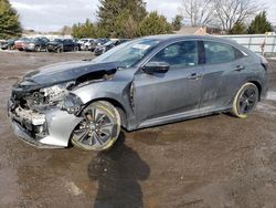 Salvage cars for sale at Finksburg, MD auction: 2018 Honda Civic EX