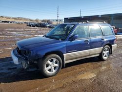 Subaru Vehiculos salvage en venta: 2002 Subaru Forester S