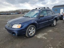 Salvage cars for sale at Assonet, MA auction: 2005 Subaru Baja Sport