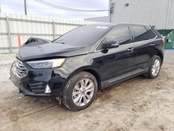 Salvage cars for sale at auction: 2022 Ford Edge Titanium