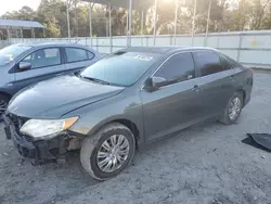 Salvage cars for sale at Savannah, GA auction: 2014 Toyota Camry L