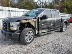 Salvage cars for sale at Greenwell Springs, LA auction: 2017 Ford F150 Supercrew