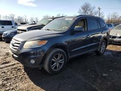 Salvage cars for sale at auction: 2012 Hyundai Santa FE Limited