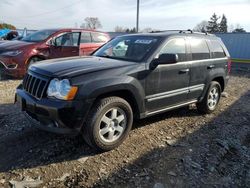 Salvage cars for sale at Franklin, WI auction: 2008 Jeep Grand Cherokee Laredo