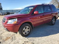 Salvage cars for sale from Copart Chatham, VA: 2005 Honda Pilot EXL