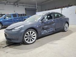 Salvage cars for sale at Candia, NH auction: 2019 Tesla Model 3