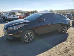 Salvage cars for sale at Las Vegas, NV auction: 2021 KIA Forte FE