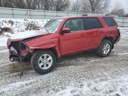 Salvage cars for sale at Davison, MI auction: 2022 Toyota 4runner SR5/SR5 Premium