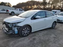 Salvage cars for sale at Seaford, DE auction: 2020 Toyota Prius Prime LE