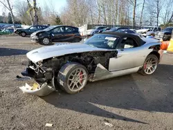 Salvage cars for sale at Portland, OR auction: 2003 Dodge Viper SRT-10