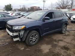 Jeep salvage cars for sale: 2017 Jeep Compass Latitude