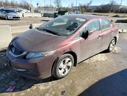 Honda Civic lx salvage cars for sale: 2015 Honda Civic LX