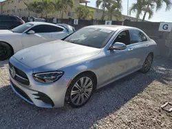 Vehiculos salvage en venta de Copart Opa Locka, FL: 2022 Mercedes-Benz E 450 4matic