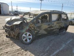 Salvage cars for sale at Abilene, TX auction: 2020 Toyota Sienna LE