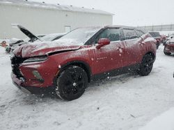 Salvage cars for sale at Portland, MI auction: 2023 Chevrolet Blazer 2LT