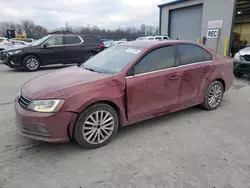 Salvage cars for sale at Duryea, PA auction: 2016 Volkswagen Jetta SEL