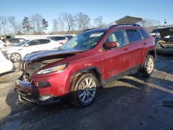 Salvage cars for sale from Copart Cleveland: 2018 Jeep Cherokee Latitude