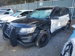 Salvage Cars with No Bids Yet For Sale at auction: 2018 Ford Explorer Police Interceptor