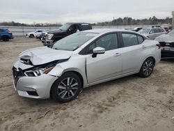 Salvage cars for sale at Fredericksburg, VA auction: 2021 Nissan Versa SV