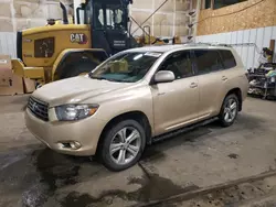 Toyota salvage cars for sale: 2008 Toyota Highlander Sport