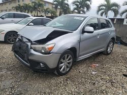 Salvage cars for sale at Opa Locka, FL auction: 2012 Mitsubishi Outlander Sport SE