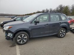 Salvage cars for sale at Brookhaven, NY auction: 2018 Subaru Forester 2.5I