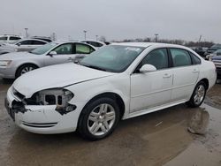 Salvage cars for sale at Indianapolis, IN auction: 2012 Chevrolet Impala LT