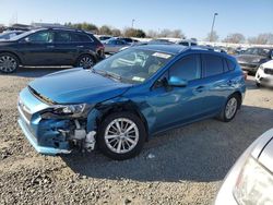 Subaru salvage cars for sale: 2017 Subaru Impreza Premium