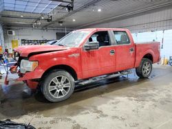 Salvage cars for sale at Candia, NH auction: 2014 Ford F150 Supercrew