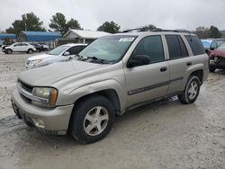 Chevrolet salvage cars for sale: 2002 Chevrolet Trailblazer