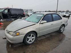 Toyota salvage cars for sale: 1999 Toyota Corolla VE