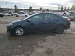 Toyota Corolla salvage cars for sale: 2017 Toyota Corolla L