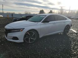 Salvage cars for sale at Portland, OR auction: 2021 Honda Accord Sport