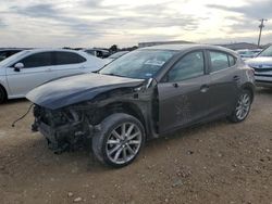 Salvage cars for sale at San Antonio, TX auction: 2017 Mazda 3 Grand Touring