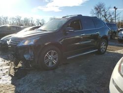 Salvage cars for sale at Baltimore, MD auction: 2017 Chevrolet Traverse LT