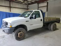 Salvage trucks for sale at Hurricane, WV auction: 2004 Ford F550 Super Duty