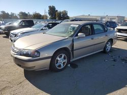 Salvage cars for sale from Copart Martinez, CA: 2003 Chevrolet Impala LS