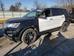 Ford Explorer salvage cars for sale: 2017 Ford Explorer Police Interceptor