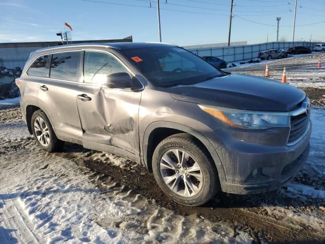 2015 Toyota Highlander XLE