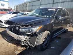 Infiniti salvage cars for sale: 2017 Infiniti QX60