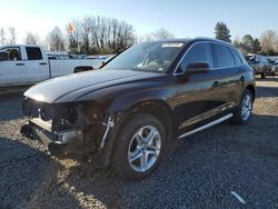 Salvage cars for sale at Portland, OR auction: 2018 Audi Q5 Premium Plus