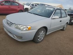 Salvage cars for sale at Brighton, CO auction: 2002 Toyota Corolla CE