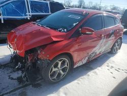 Salvage cars for sale at Fort Wayne, IN auction: 2017 Ford Focus ST