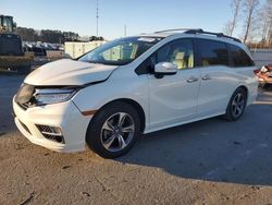 Salvage cars for sale at Dunn, NC auction: 2018 Honda Odyssey Touring