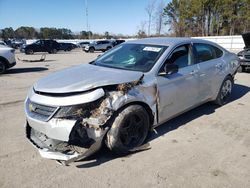 Salvage cars for sale at Dunn, NC auction: 2016 Chevrolet Impala LS