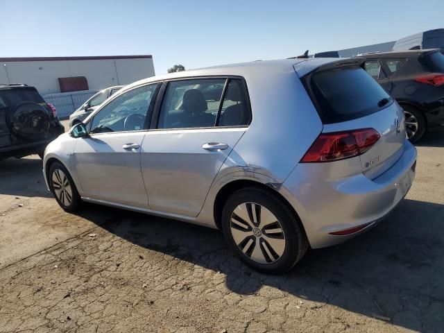 2016 Volkswagen E-GOLF SE