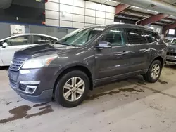 Salvage cars for sale at East Granby, CT auction: 2014 Chevrolet Traverse LT