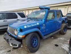 Jeep Wrangler Sahara salvage cars for sale: 2024 Jeep Wrangler Sahara