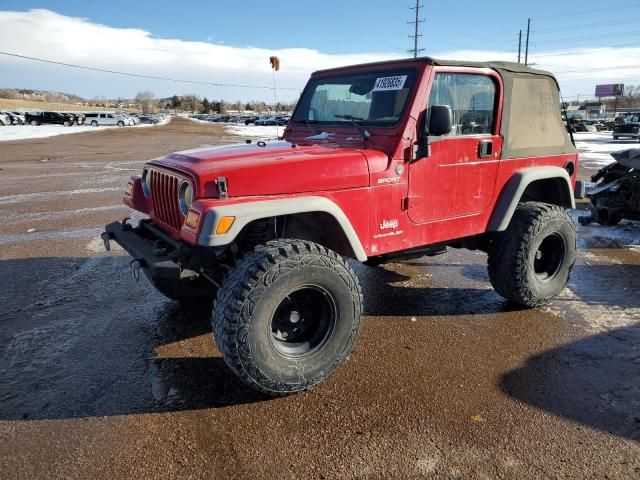 2005 Jeep Wrangler / TJ Sport